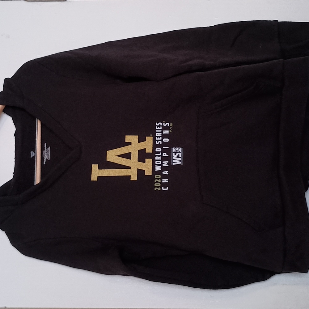 Fanatics LA Dogers World Series Champions woman's hoodie L